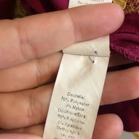 ANTHROPOLOGIE lace view tank top - Picture 7 of 8